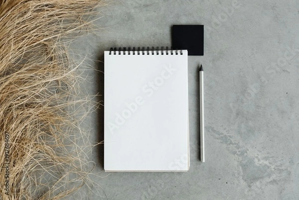 Obraz blank note book