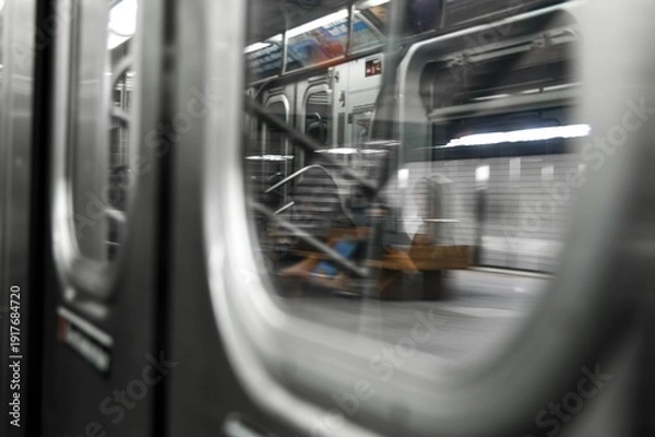 Obraz interior of a train