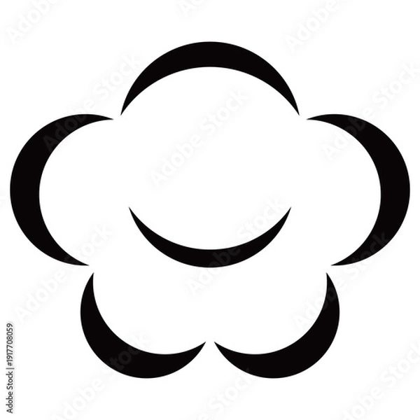 Obraz 家紋です。爪形梅といいます。