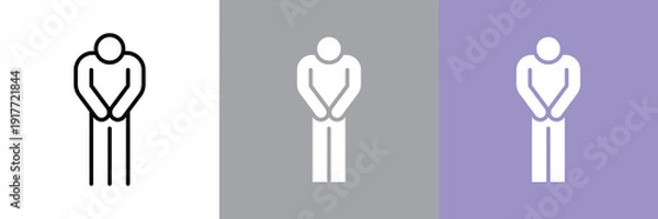 Obraz 謝罪のシンプルなベクターアイコン