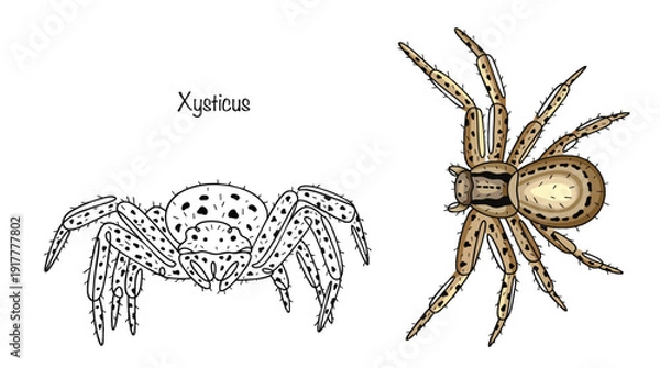 Obraz Xysticus
