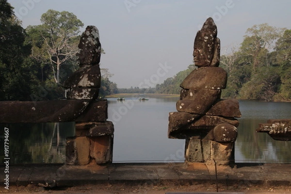 Obraz アンコール・トムの南大門
