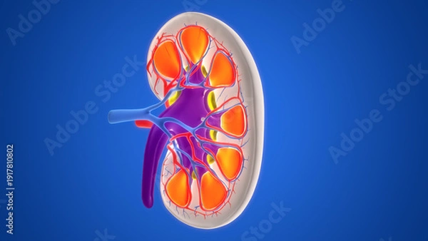 Obraz Human Urinary System Kidney Anatomy