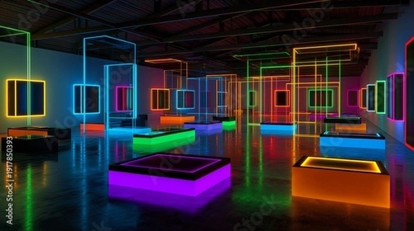 Fototapeta メタバース空間