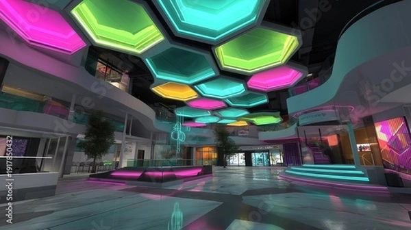 Fototapeta メタバース空間