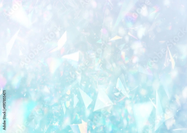 Obraz キラキラと輝くホログラムの背景