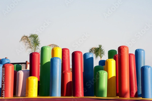 Obraz Blow-up playground for kids
