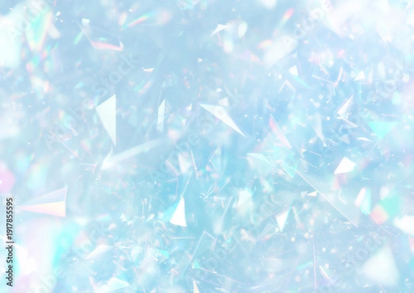 Obraz キラキラと輝くホログラムの背景