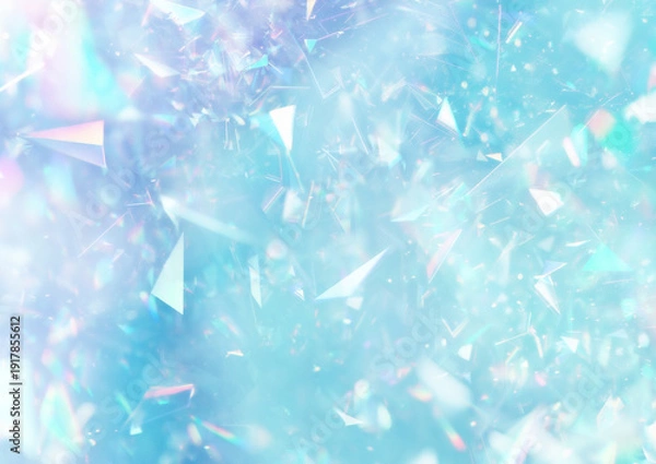 Obraz キラキラと輝くホログラムの背景