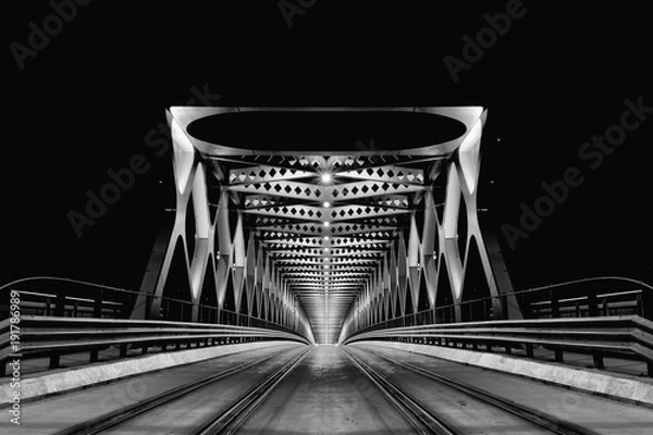 Obraz Bridge over the Danube in Bratislava