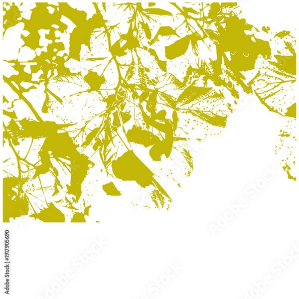 Obraz abstract background with tree branches