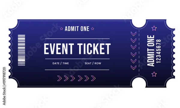 Obraz event ticket