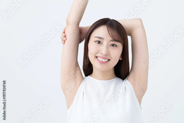 Obraz 若い女性の脱毛イメージ