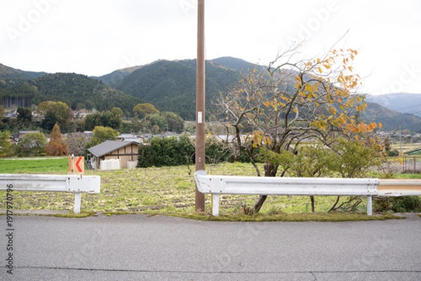 Obraz 日本のノスタルジックな田舎風景