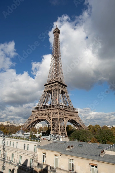 Obraz Vue de la Tour Eiffel