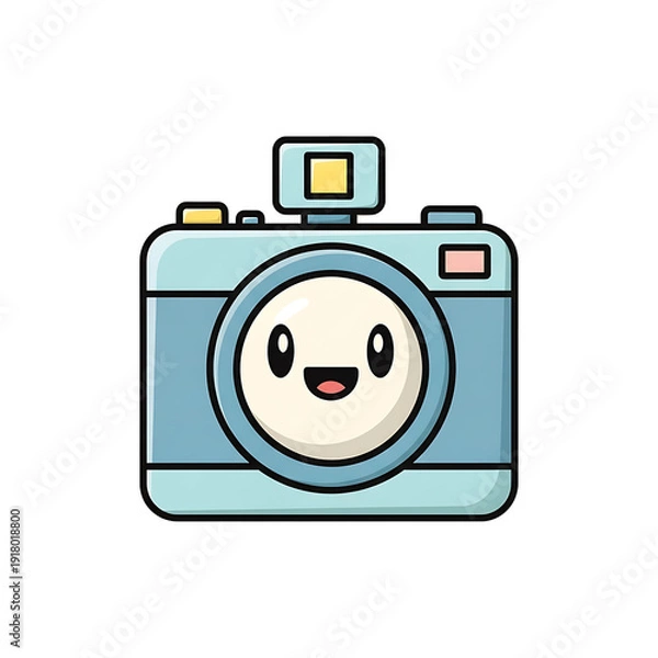 Obraz Cute Camera Illustration. (2)