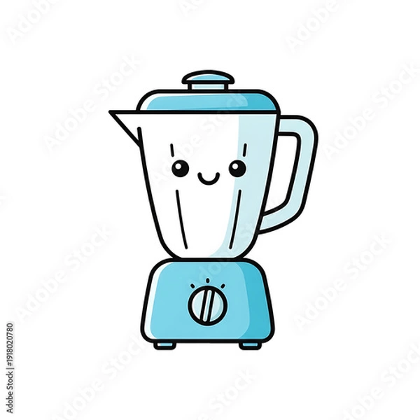Obraz Cute Blender Cartoon. (2)