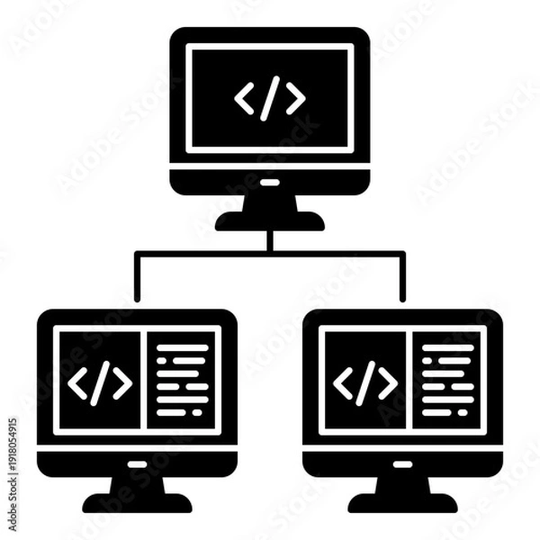 Obraz network connection icon