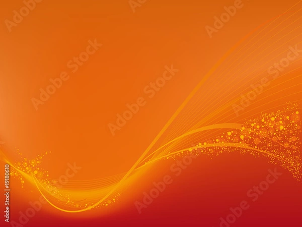 Obraz Orange sparkle background