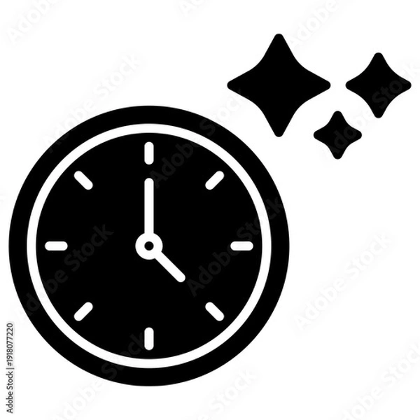 Obraz time ai generator icon