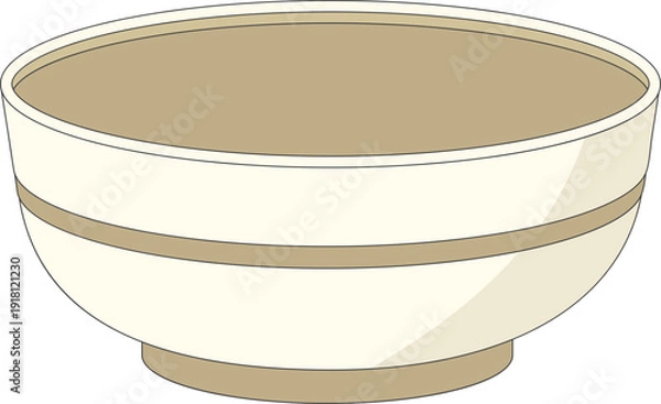 Fototapeta 비어있는 큰 대접