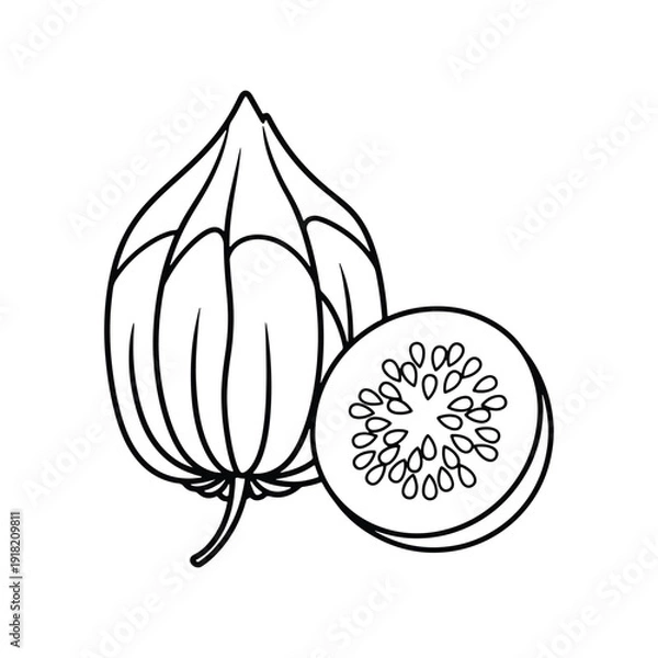 Fototapeta Lemons icon in vector