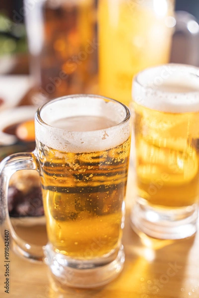 Obraz 美味しそうなビールの雰囲気