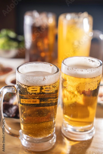 Obraz 美味しそうなビールの雰囲気