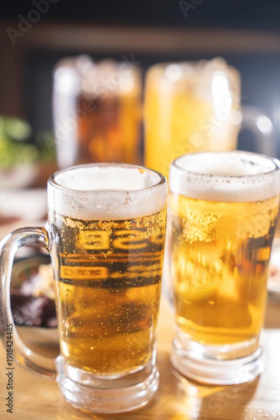 Obraz 美味しそうなビールの雰囲気
