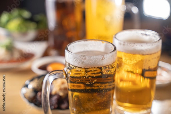 Obraz 美味しそうなビールの雰囲気