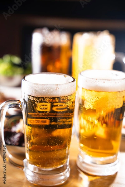 Obraz 美味しそうなビールの雰囲気