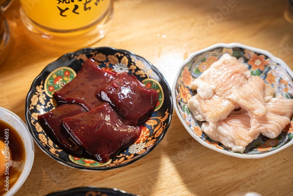 Obraz 美味しそうなお肉の写真 焼肉