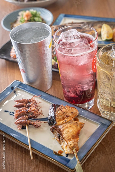 Obraz 居酒屋の料理の雰囲気