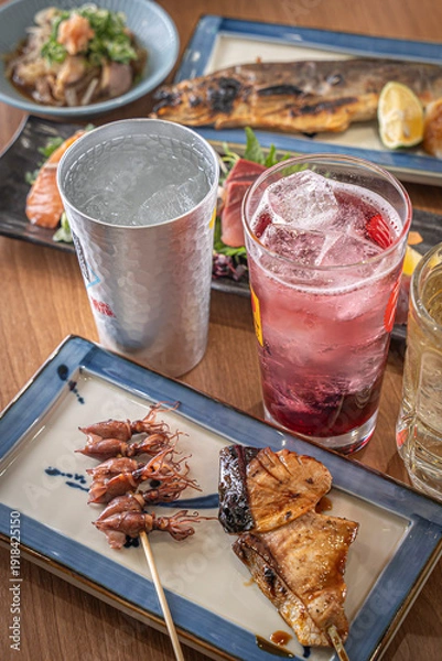 Obraz 居酒屋の料理の雰囲気