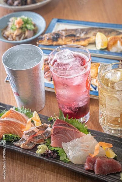 Obraz 居酒屋の料理の雰囲気