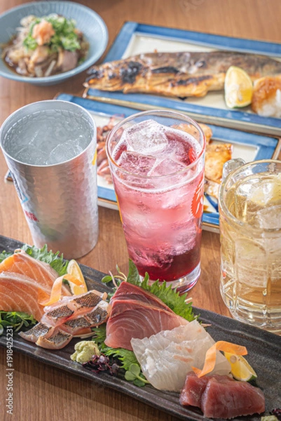 Obraz 居酒屋の料理の雰囲気