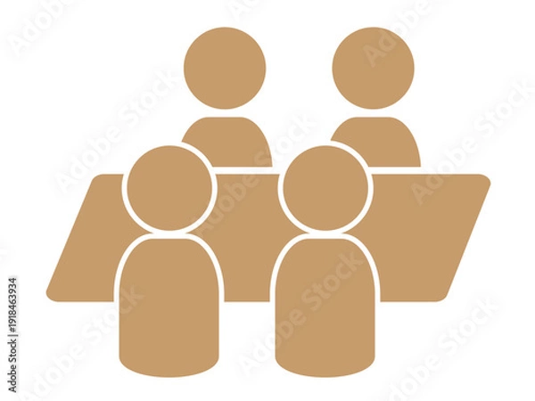 Obraz 会議（ミーティング）のピクトグラム