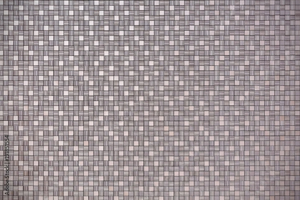 Fototapeta 細かいタイルの壁