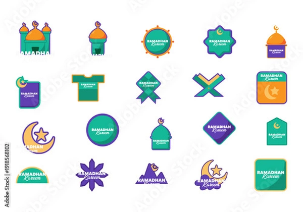 Obraz Ramadhan Kareem Bagde Element