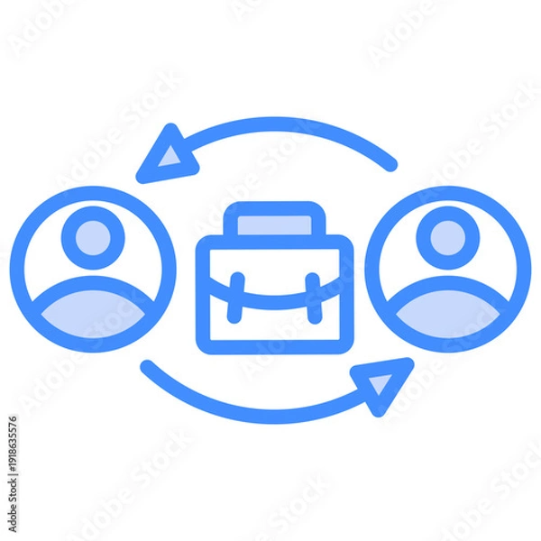 Obraz Job Rotation Icon