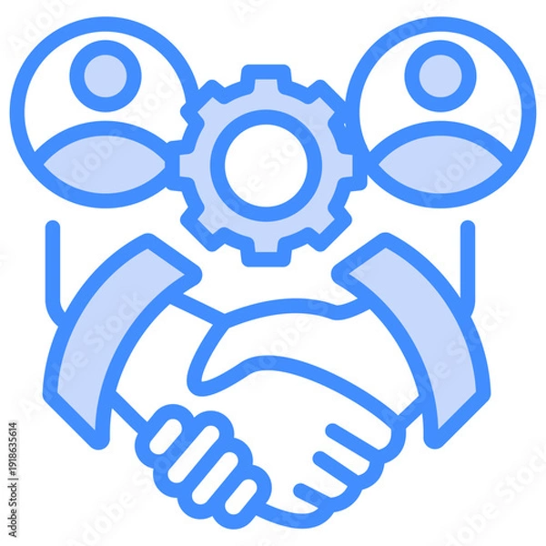 Obraz Collaboration Icon