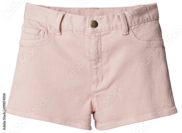 Obraz カラーデニムショートパンツ