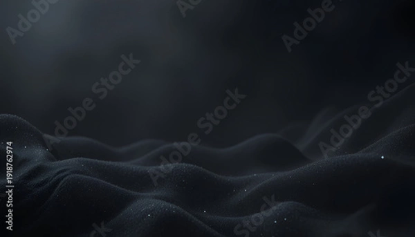 Obraz smoke on black background