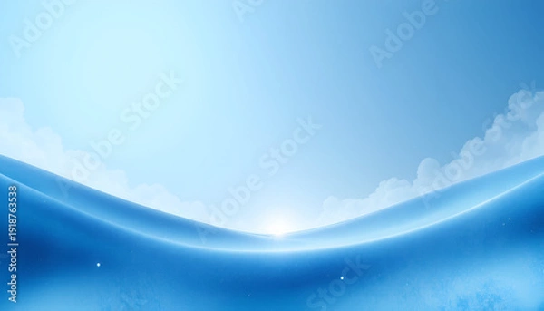 Obraz blue abstract background