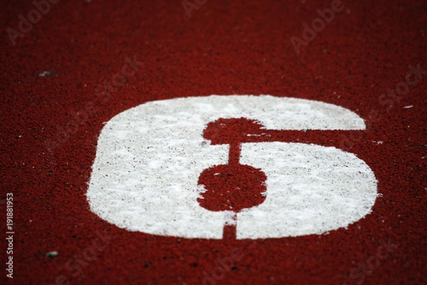 Obraz Pole startowe nr 6