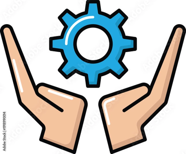 Fototapeta Support system