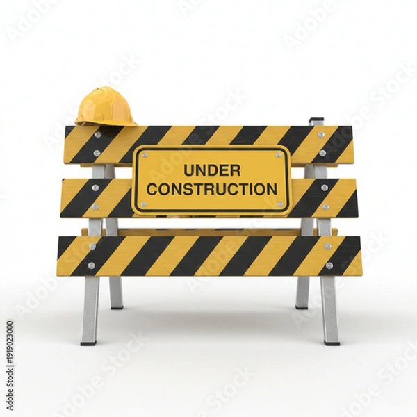 Obraz under construction background