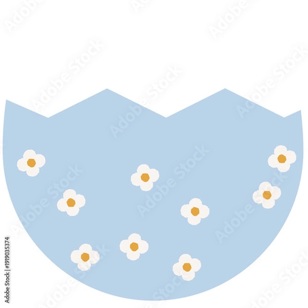 Obraz Easter Egg with Floral Pattern