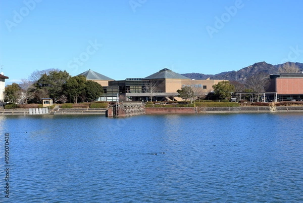 Obraz 南郷洗堰(旧瀬田川洗堰)