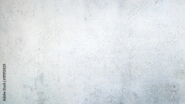 Fototapeta Texture of old white concrete wall for background